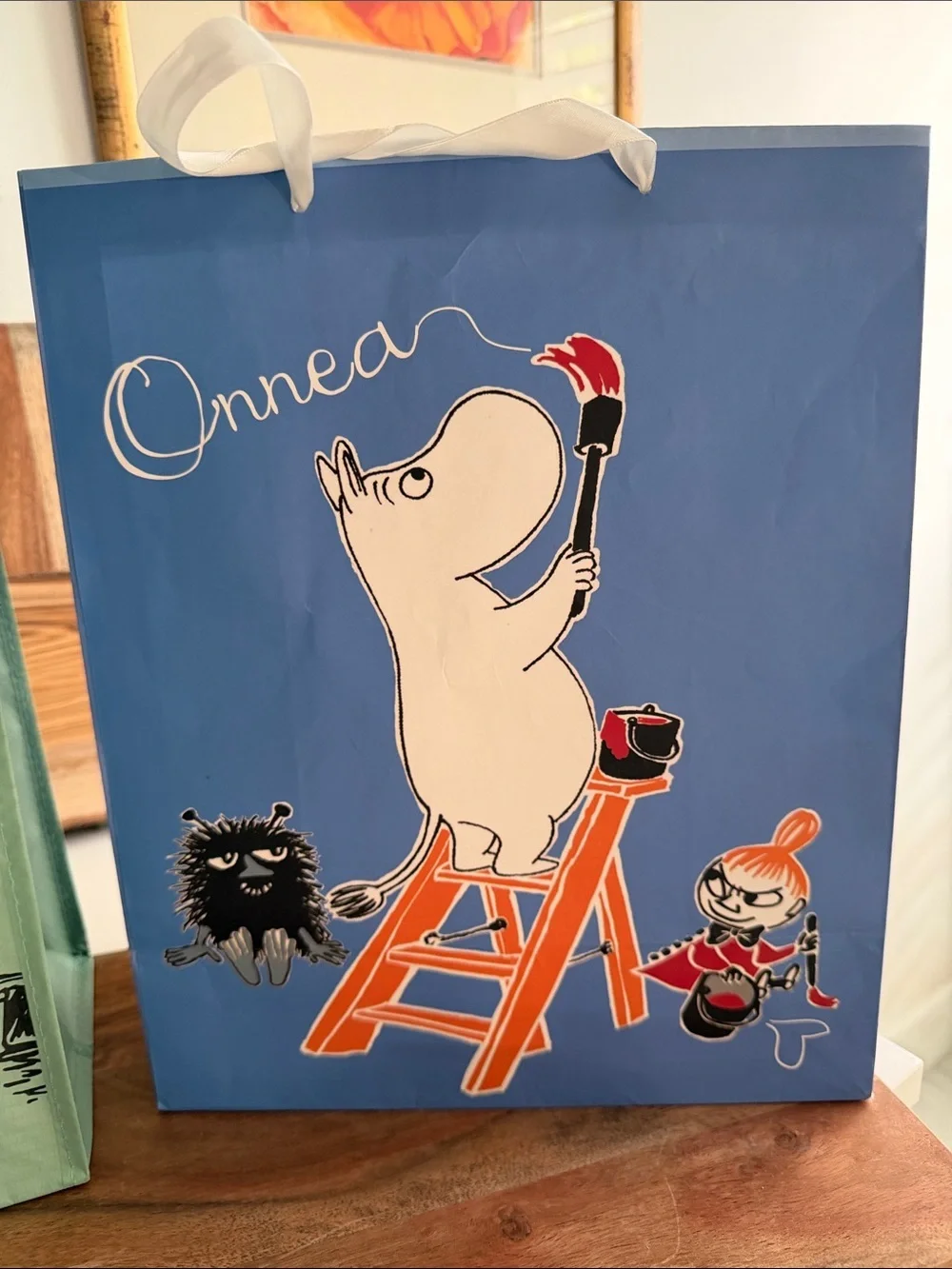 Moomin Polypropylene Reusable Tote Bag and Paper Gift Bag - Picture 5 of 10